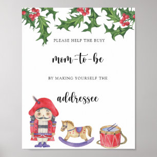 Affiche Nutcracker - Aidez l'affiche Occupy Mom-to-be