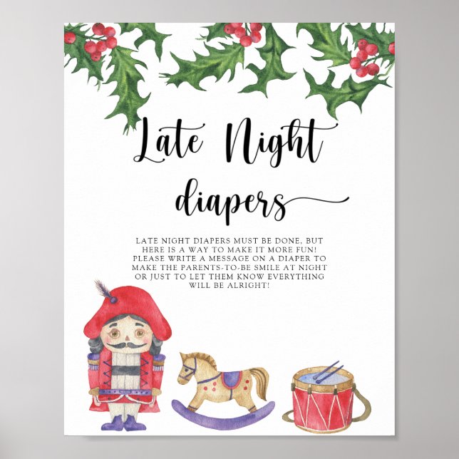 Affiche Nutcracker - Late night couches jeu (Devant)