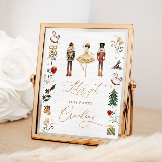 Affiche Nutcracker permet d'obtenir cette fête Cracing ann (Créateur téléchargé)