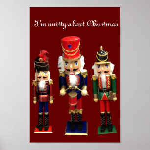 Affiche "Nutty au sujet de Noël"