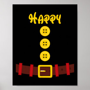 Affiche Nwarf Easy Halloween Group Nwarf Matching Hommes F