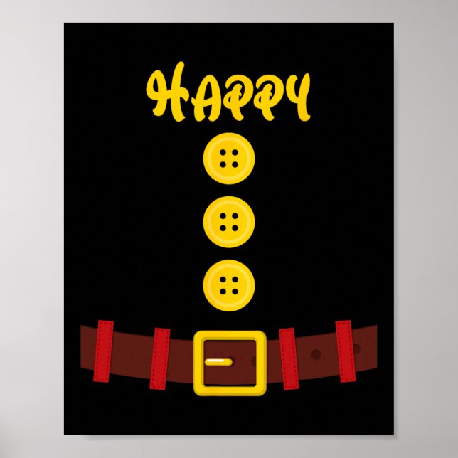 Affiche Nwarf Easy Halloween Group Nwarf Matching Hommes F (Devant)