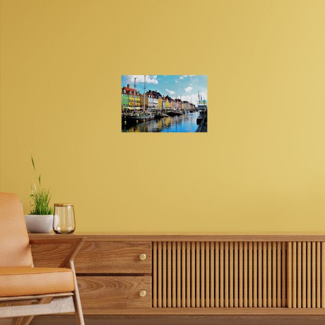 Affiche Nyhavn District, Denmark, (Salon 2)