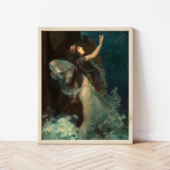 Affiche Nymphe de l'eau | Paul Swan (Créateur téléchargé)