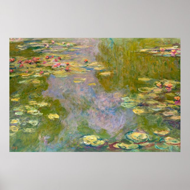 Affiche Nymphéas | Claude Monet | (Devant)