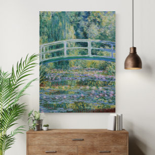 Affiche Nymphéas et pont japonais de Claude Monet