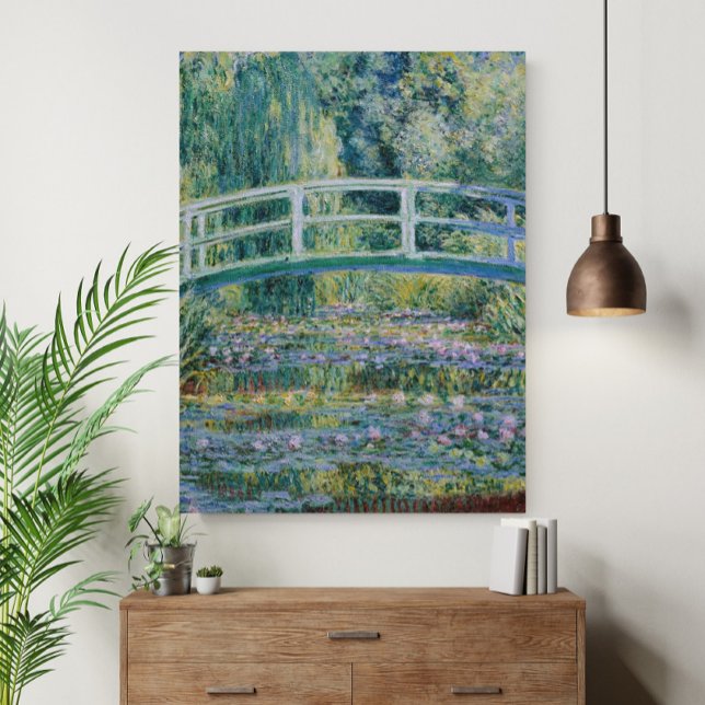 Affiche Nymphéas et pont japonais de Claude Monet (Créateur téléchargé)
