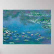 Nymphéas - Nymphéas d'eau par Claude Monet