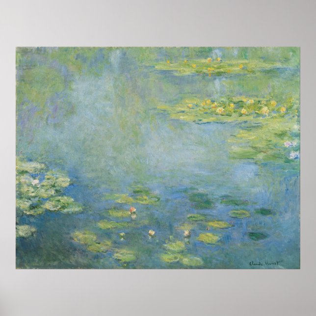Affiche Nymphéas par Claude Monet (Devant)