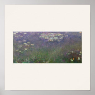 Affiche Nymphéas par Monet - Carré d'art impressionniste