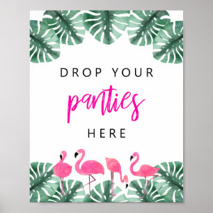 Affiche OAKLEY Tropical Flamant Bachelorette Jeu de Culott