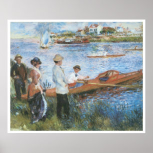 Affiche Oarsmen à Chatou, 1879 Pierre-Auguste Renoir