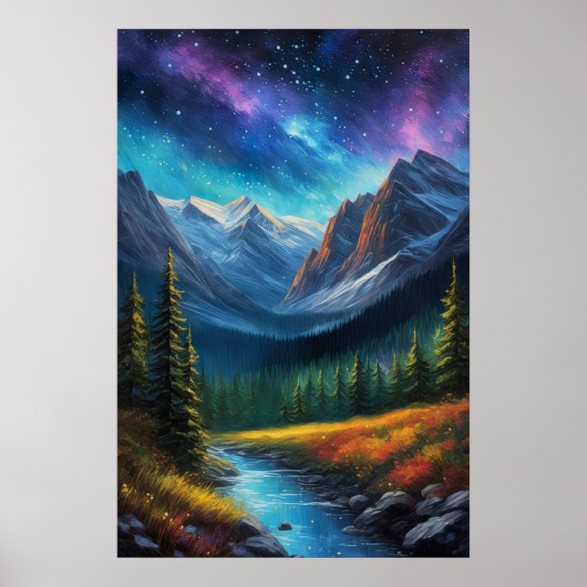 Affiche Oasis céleste, Vallée de Charme (Devant)