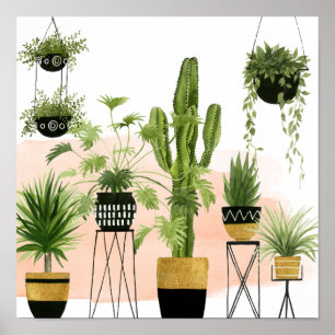 Affiche Oasis intérieure