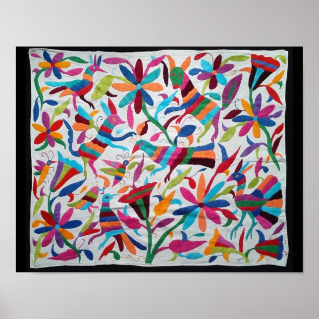 Affiche Oaxaca Mexique Mexicain Maya Hispanique Ethnique B (Devant)