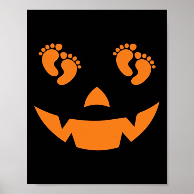 Affiche OB Infirmière Livraison Travail Halloween (Devant)