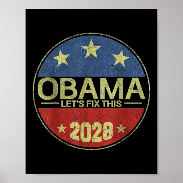 Affiche Obama 2028 (Devant)
