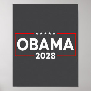 Affiche Obama 2028 3e mandat Réparons cela, Obama pour