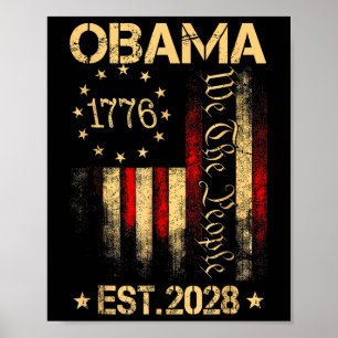 Affiche Obama 2028 Vote Obama pour l'élection présidentiel
