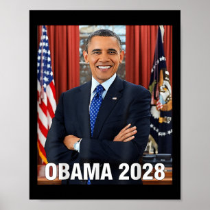 Affiche Obama 2028 Voter Chemise Obama Pour Le Président 2