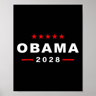 Affiche Obama 2028 Voter Chemise Obama Pour Le Président 2