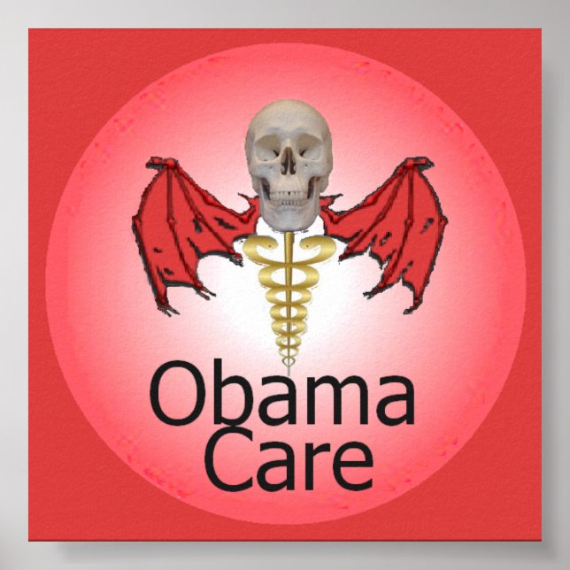 Affiche OBAMA CARE (Devant)