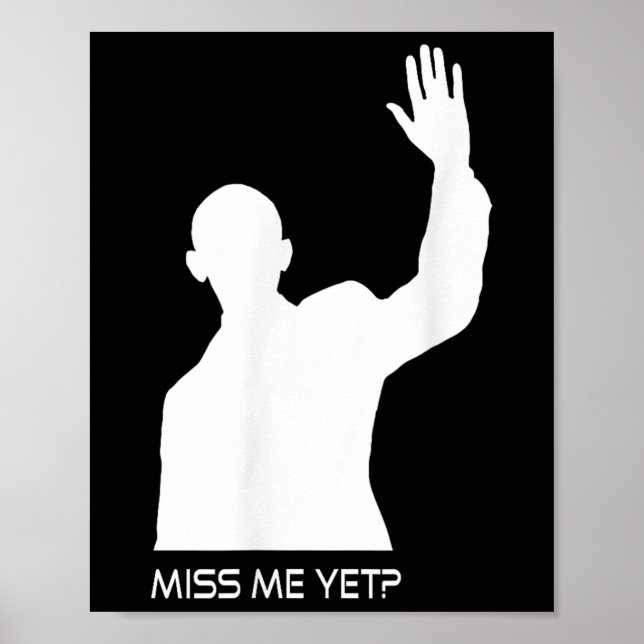 Affiche Obama me manque encore drôle (Devant)