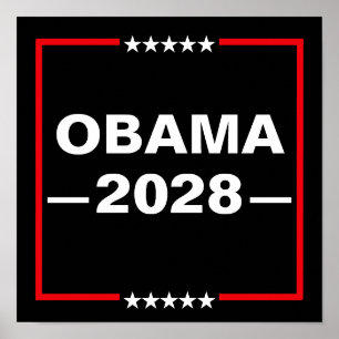 Affiche Obama pour le président 2028