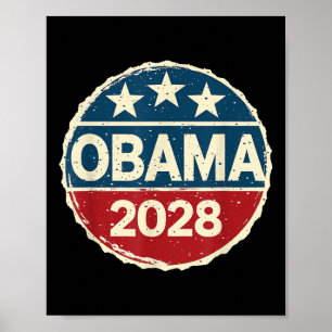 Affiche Obama pour le président 2028 Obama 2028