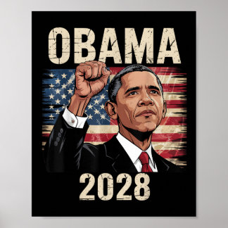 Affiche Obama pour le président 2028 Obama 2028 1