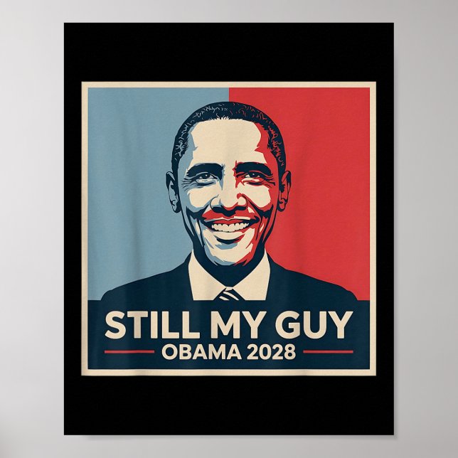 Affiche Obama pour le président 2028 Obama 2028 9 (Devant)