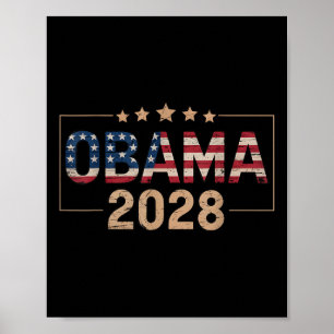 Affiche Obama pour le président 2028 Obama 2028 Amaric Vin