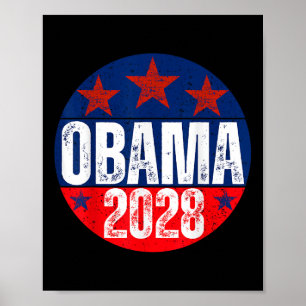 Affiche Obama pour le président 2028 Obama 2028 pour les f