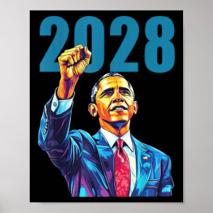 Affiche Obama Pour Le Président 2028 Obama 48ème Président