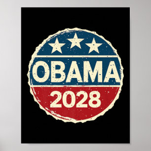 Affiche Obama pour président 2028 Obama 2028 Premium 0