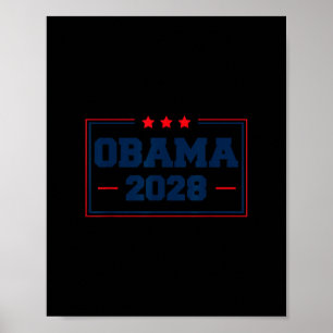 Affiche Obama Président 2028 Vote Élection Barak Obama