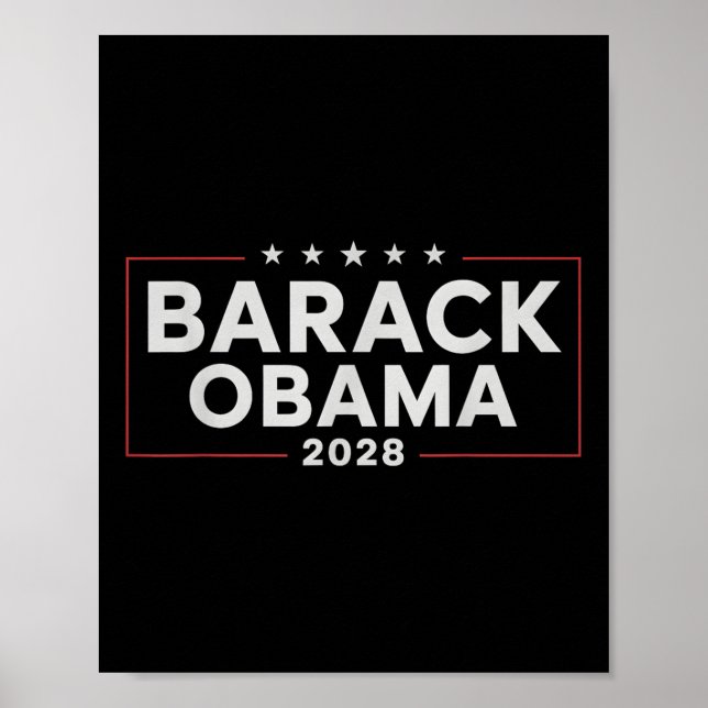 Affiche Obama Président Vintage 2028 Obama _20 (Devant)