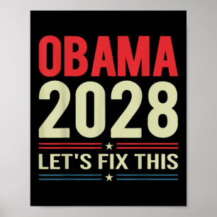 Affiche Obama Résiste À Cette Manifestation Et Sauvons Le