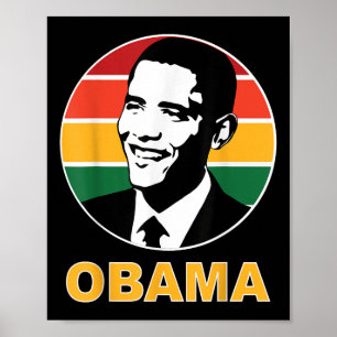 Affiche Obama Retro Président Barack Obama espère un chang