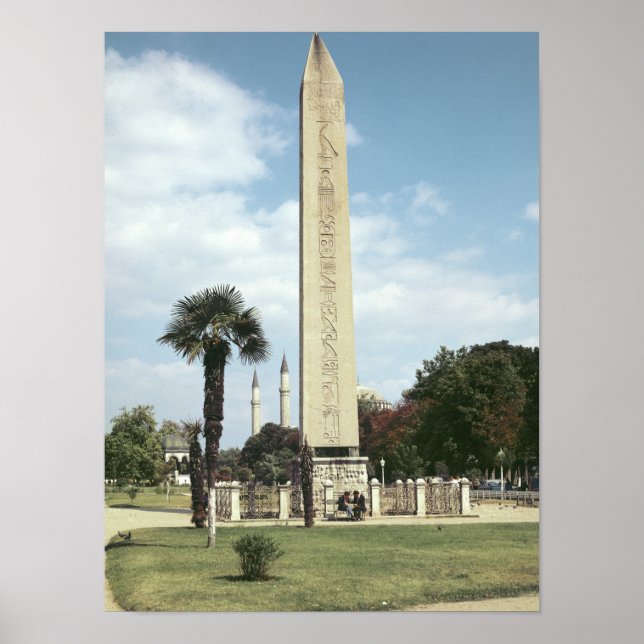 Affiche Obelisk of Theodosius I, with a Roman base (Devant)