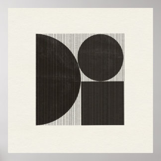 Affiche Objet minimaliste 02