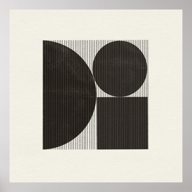 Affiche Objet minimaliste 02 (Devant)