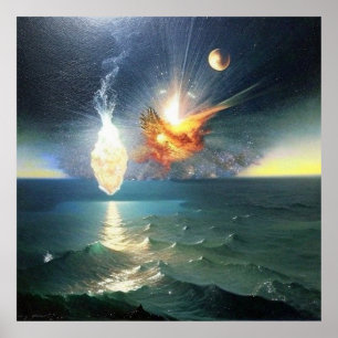 Affiche Objets de peinture numérique Abstraits modernes to