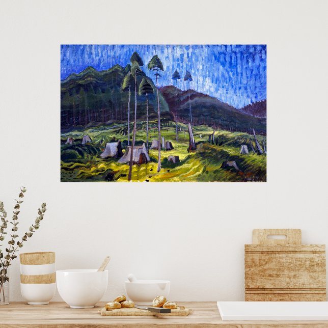 Affiche Objets divers | Emily Carr | (Cuisine)