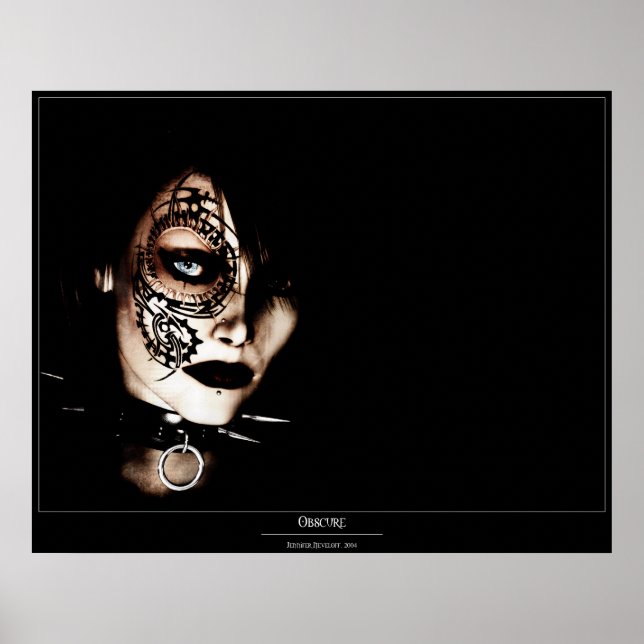 Affiche Obscur (Devant)