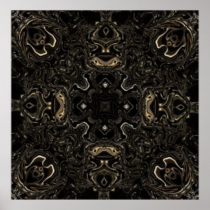 Affiche Obscurité Kaleids