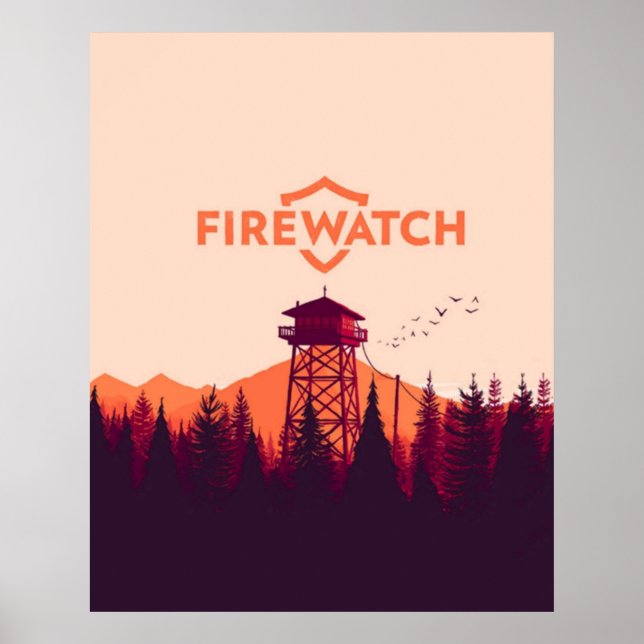Affiche Observateur Firewatch (Devant)