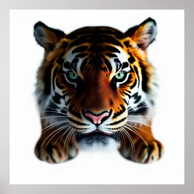 Affiche Observation de Tigre (Devant)