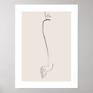 Affiche Observation depuis le balcon