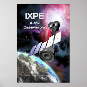 Affiche Observatoire de rayons X IXPE